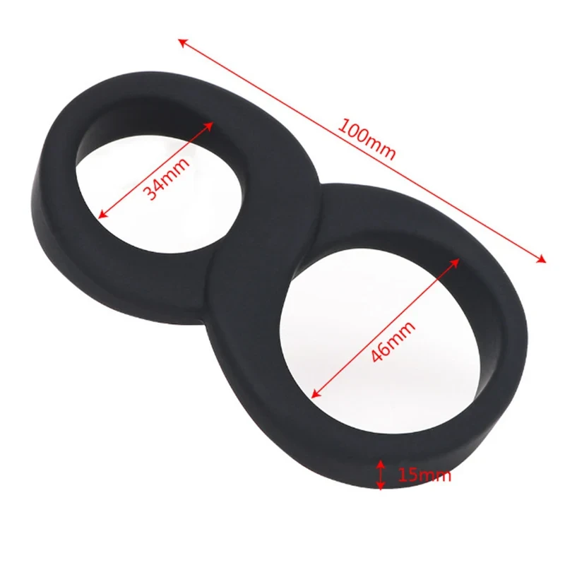 Generic 8 Word Lock Ring Delay Ejaculation Adult Toy - image 5