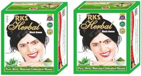 RkS Herbal Black Henna Hair Dye