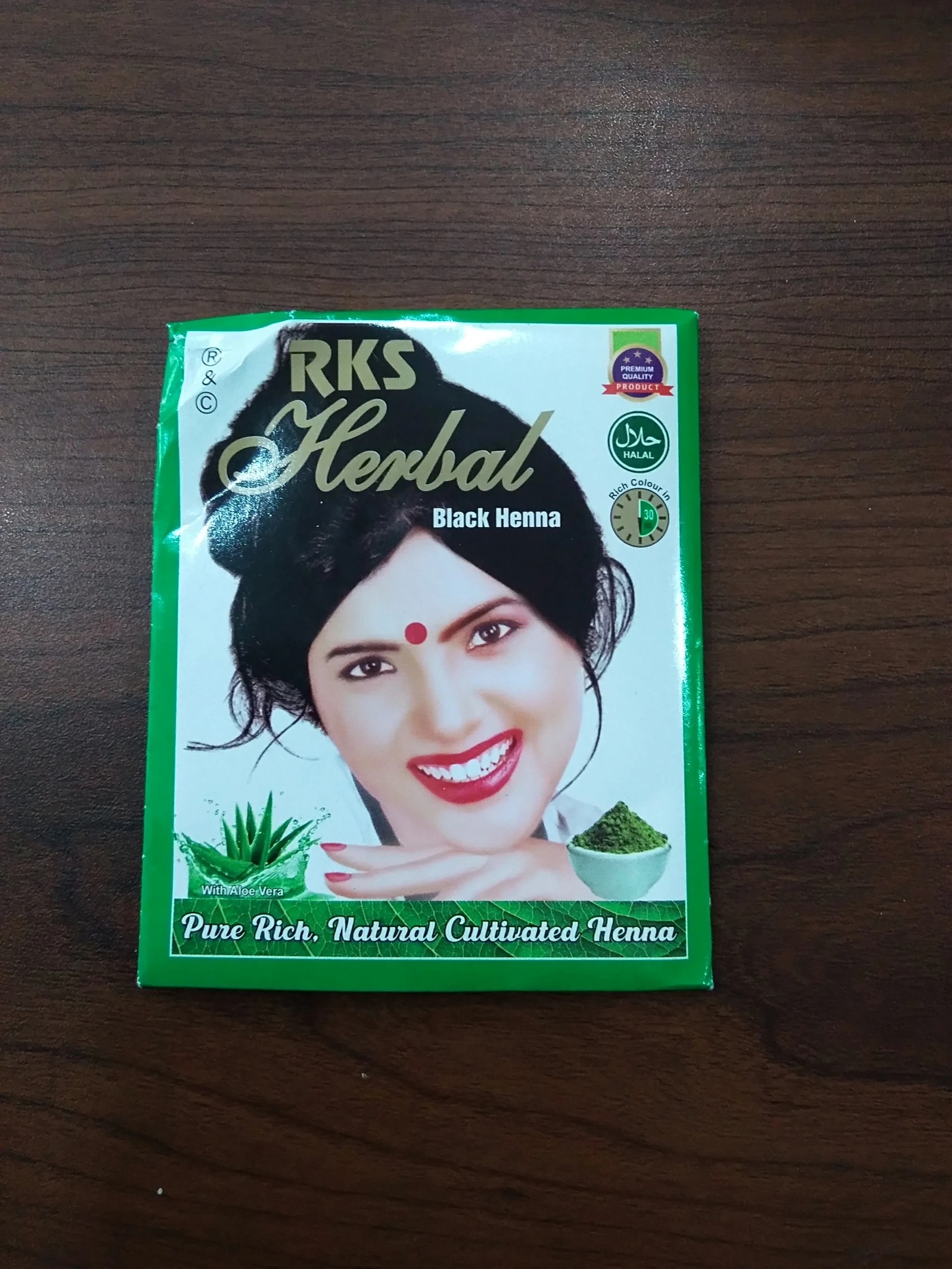 RkS Herbal Black Henna Hair Dye - image 2