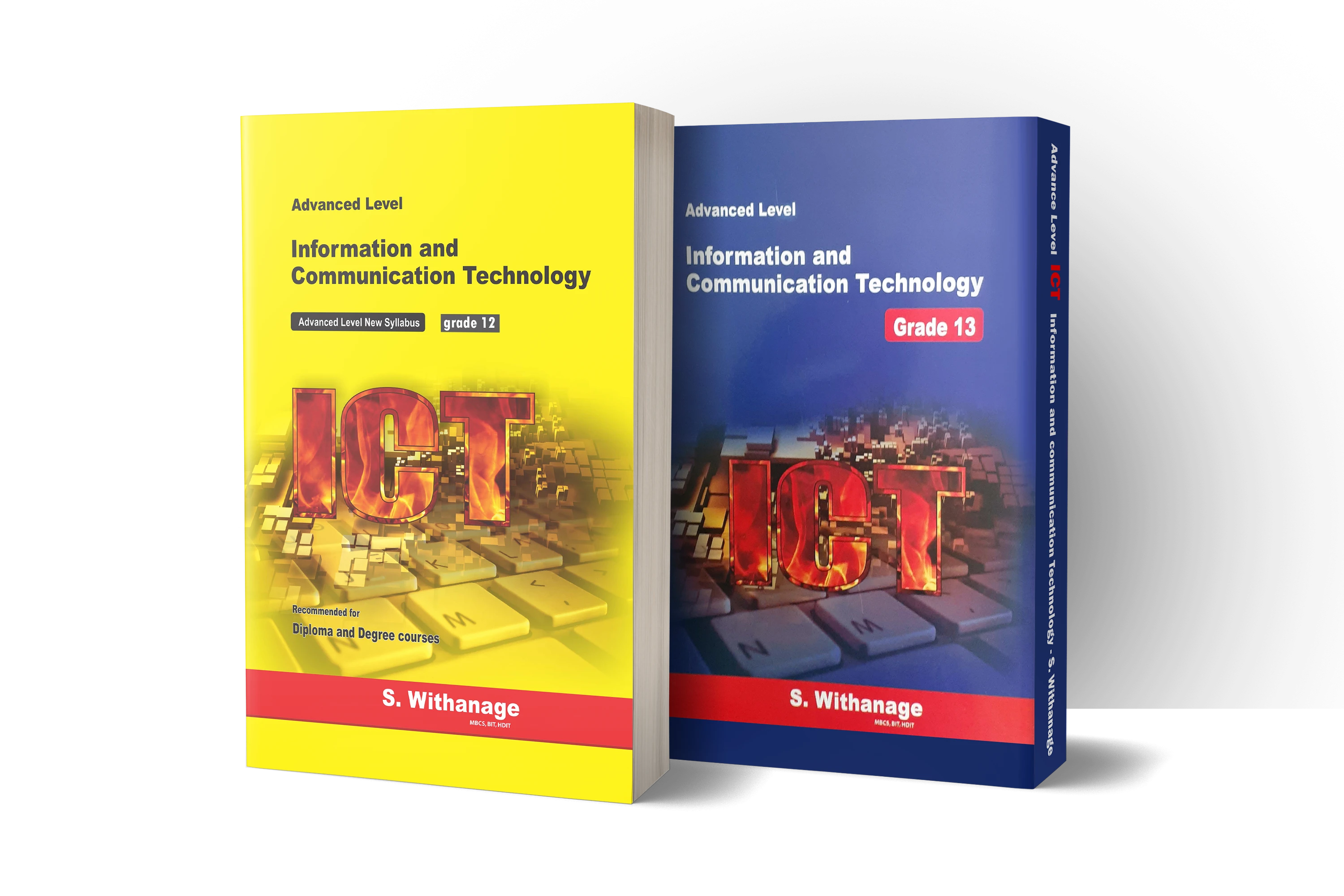 S Withanage A/L ICT English Medium Grade 12-13 Books