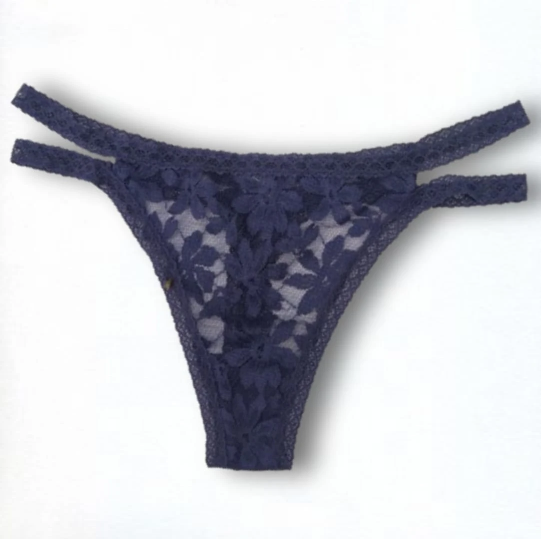 VS Sexy Panties Ribbon Mesh Thong - image 2