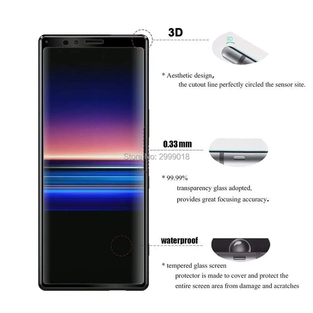 Sony Xperia 1 Tempered Glass Screen Protector 9H - image 4