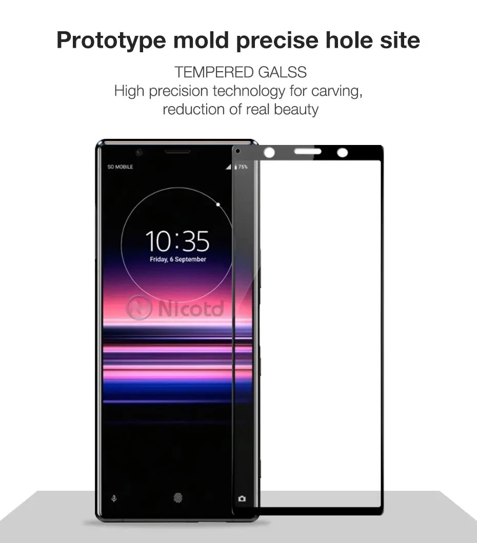 Sony Xperia 5 Tempered Glass Screen Protector 9H - image 2
