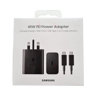 Samsung 45W Super Fast Charger Type C To Type C 5A Cable