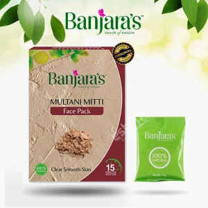 BANJARAS Multani Mitti Face Pack Powder