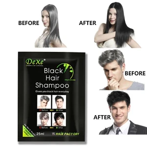 Dexe Instant Hair Dye Shampoo 5 minutes for Men & Women