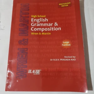 Generic English Grammar & Composition Multicolor Large Book