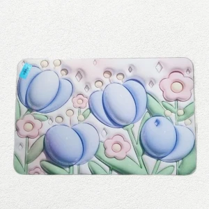 Generic Soft Home Carpet Door Mat 55x35cm