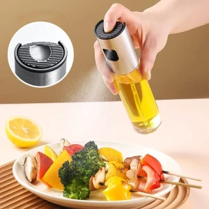Kitchen Series Oil Spray Bottle 100ml Stainless