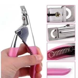Generic Nail Cutter Stainless Steel U Word False Tips Edge