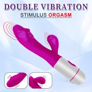 Generic Rabbit Dildo G-Spot Vibrator Adult Toy