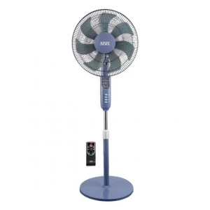 Sisil Pedestal Fan 3 Speeds, 65W With Remote SL-SF1607RC