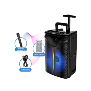 Generic TTD-8255 Wireless Bluetooth Speaker LED Flashing