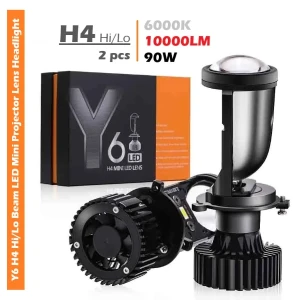 Generic Y6D H4 Hi Lo Beam LED Projector Headlight