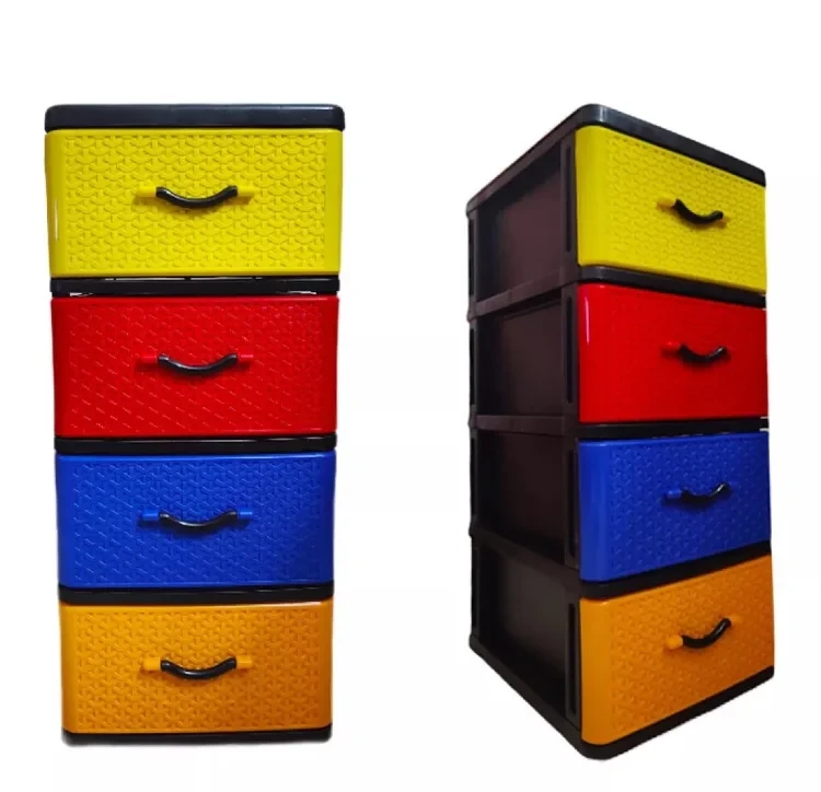 Uniplast Echo Rattan 4 Drawer Storage - image 1