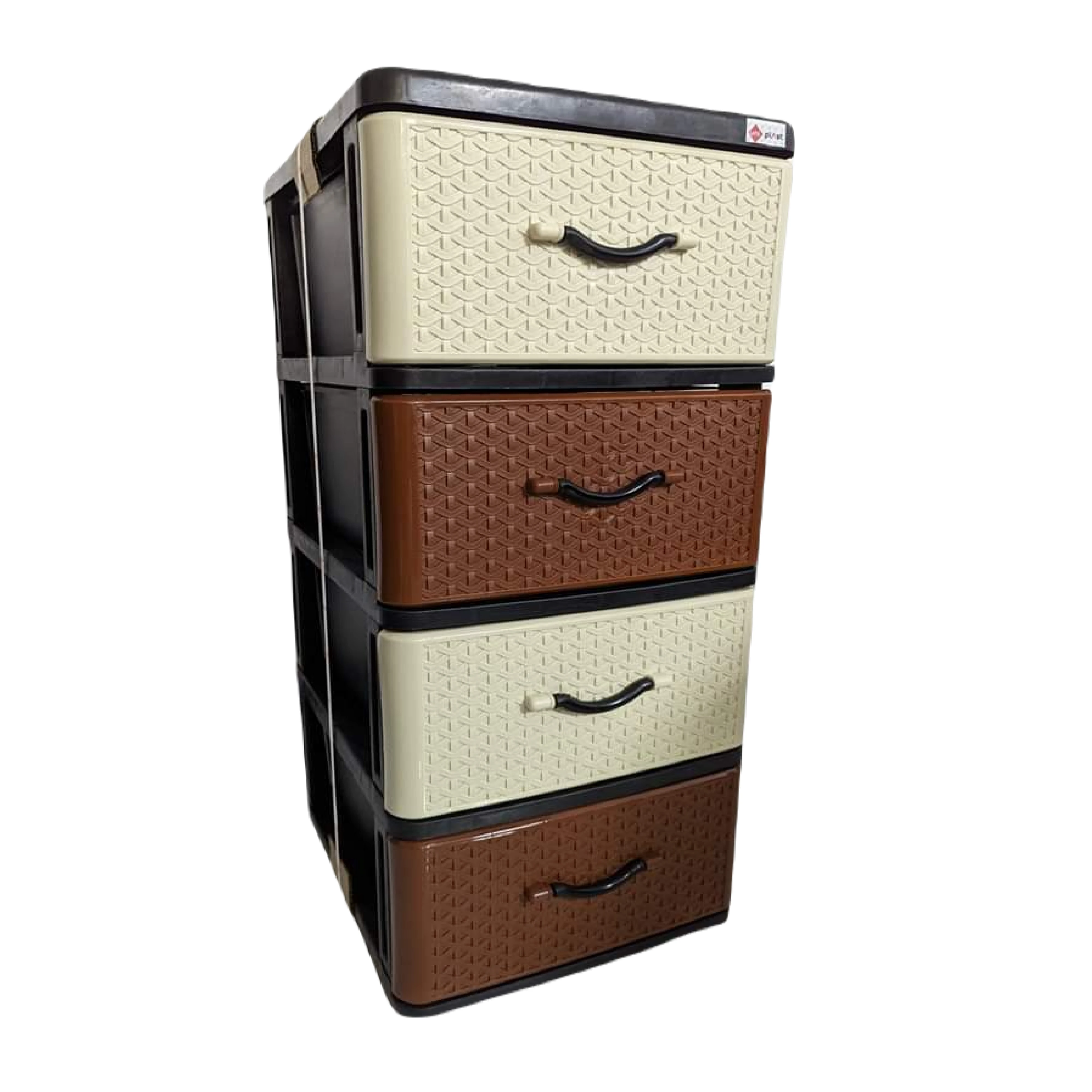 Uniplast Echo Rattan 4 Drawer Storage - image 3