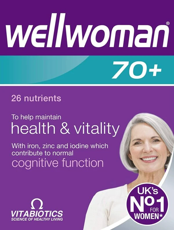 Vitabiotics Wellwoman 70+ Immune Support