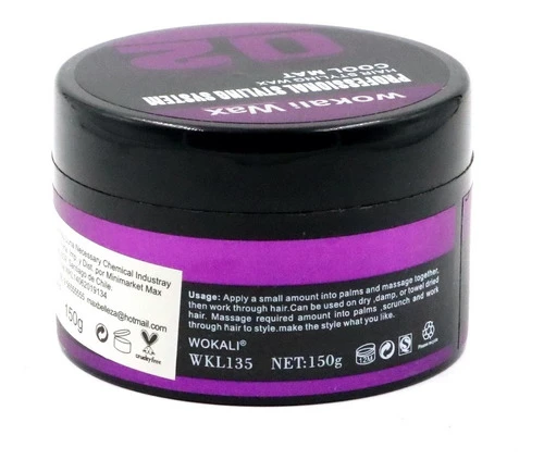 Wokali Styling System Hair Wax 02 Cool Mat 150g - image 2