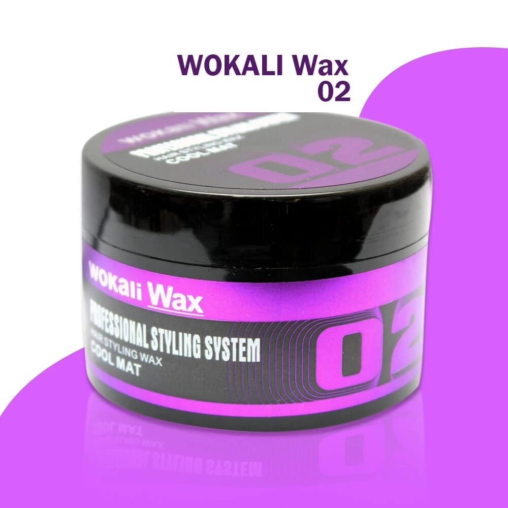 Wokali Styling System Hair Wax 02 Cool Mat 150g - image 8