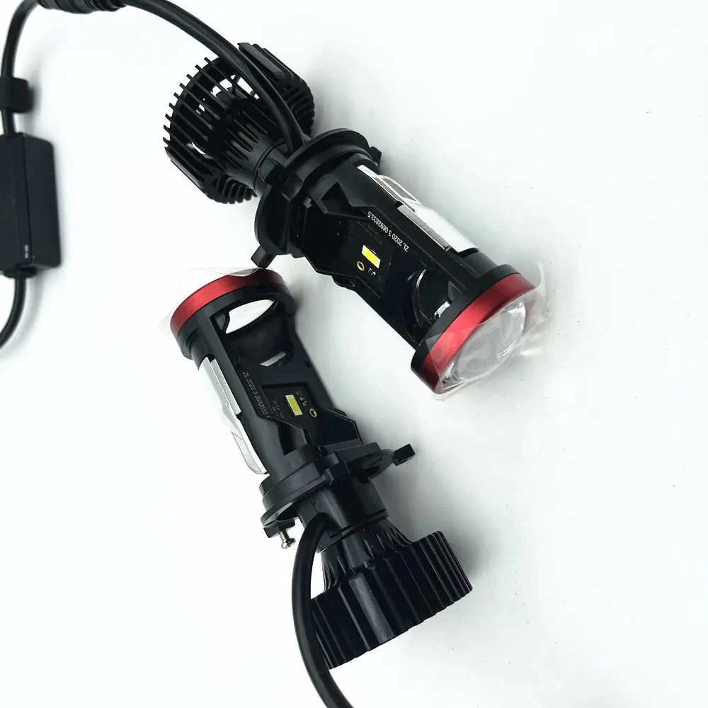 Generic H4 Hi Lo Beam LED Projector Lens Headlight - image 5