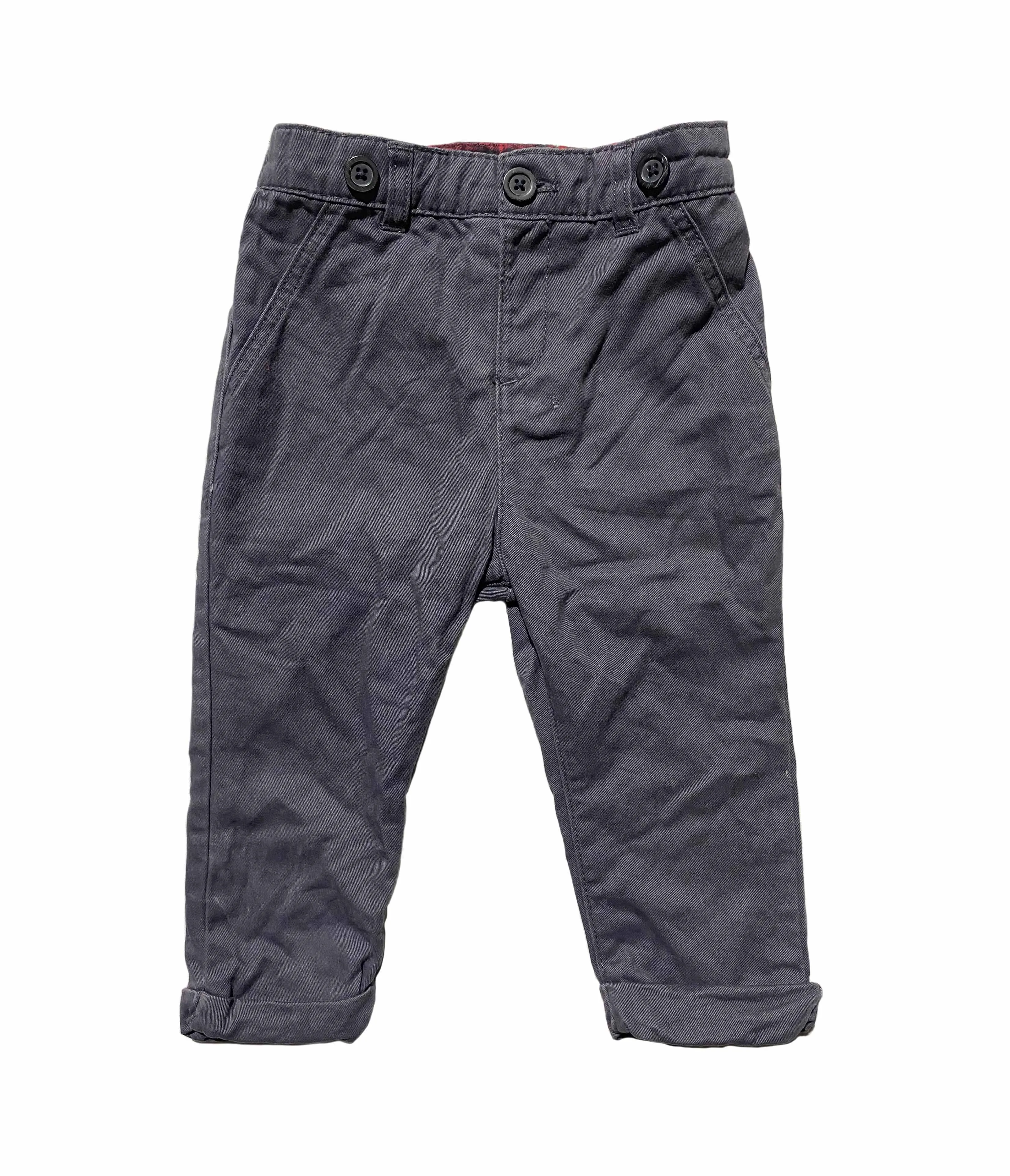 Disnep Baby Grey Kids Boy Trousers Slim Fit