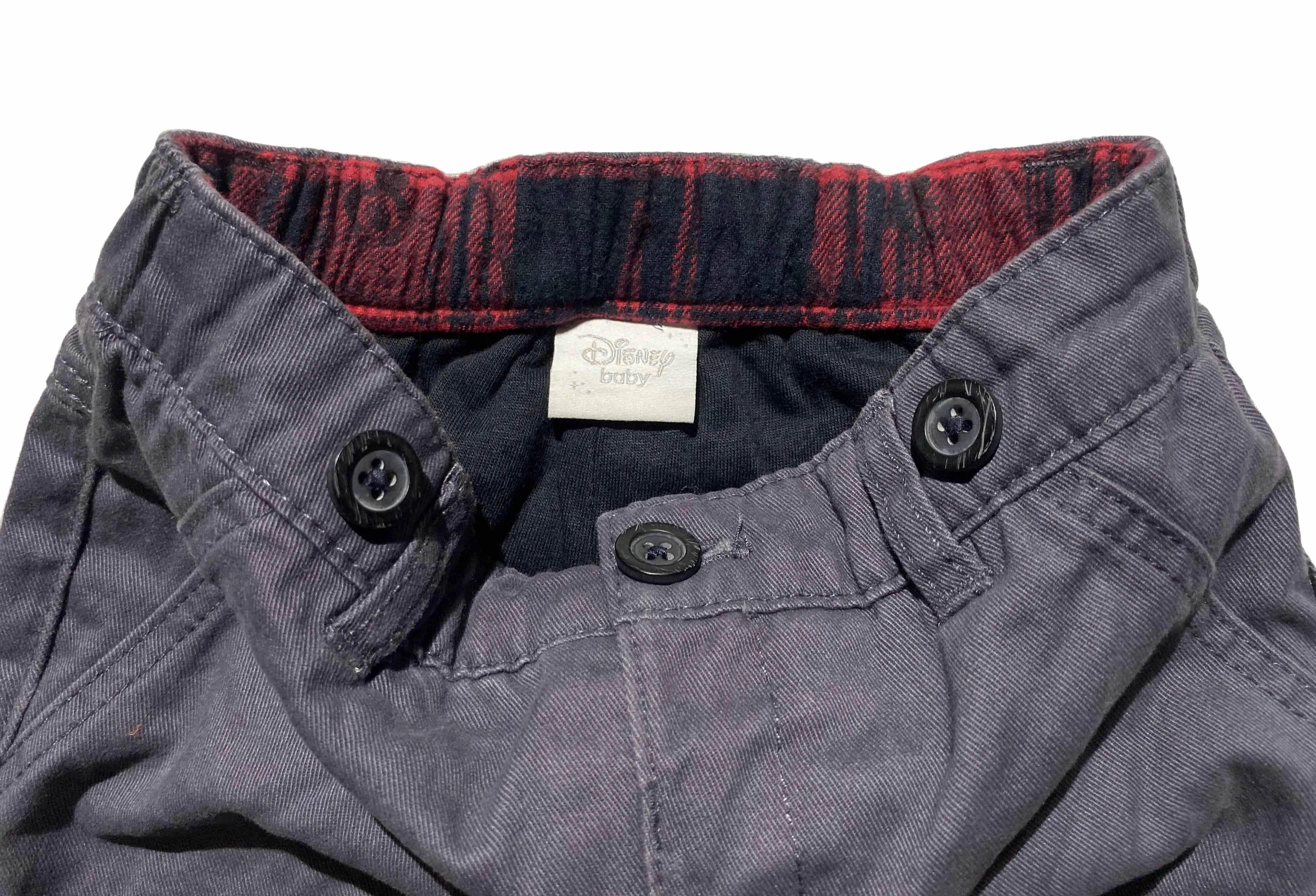 Disnep Baby Grey Kids Boy Trousers Slim Fit - image 3