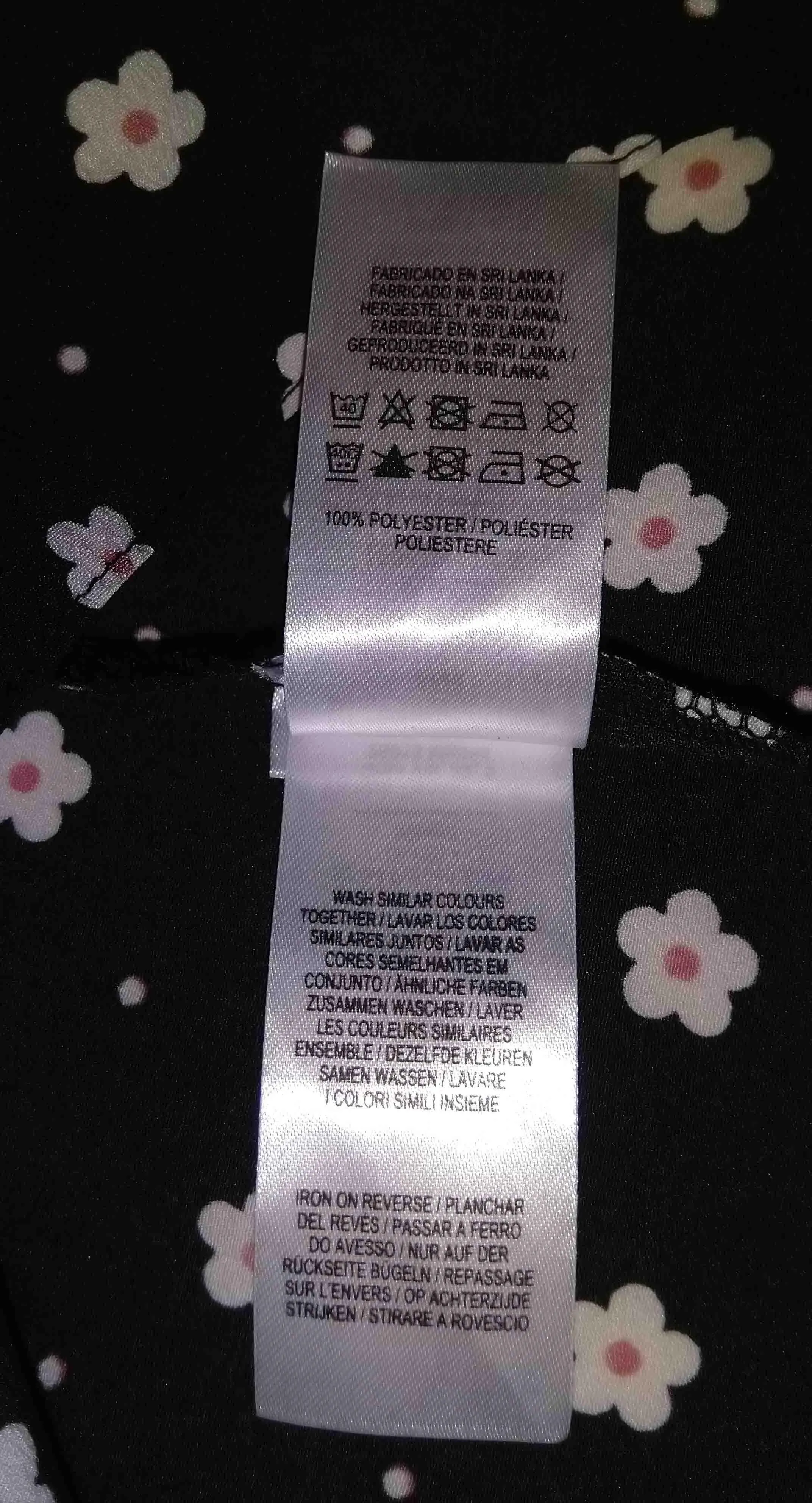 Ramas Girl Polyester Top Black & Red (2-3 yrs) - image 4