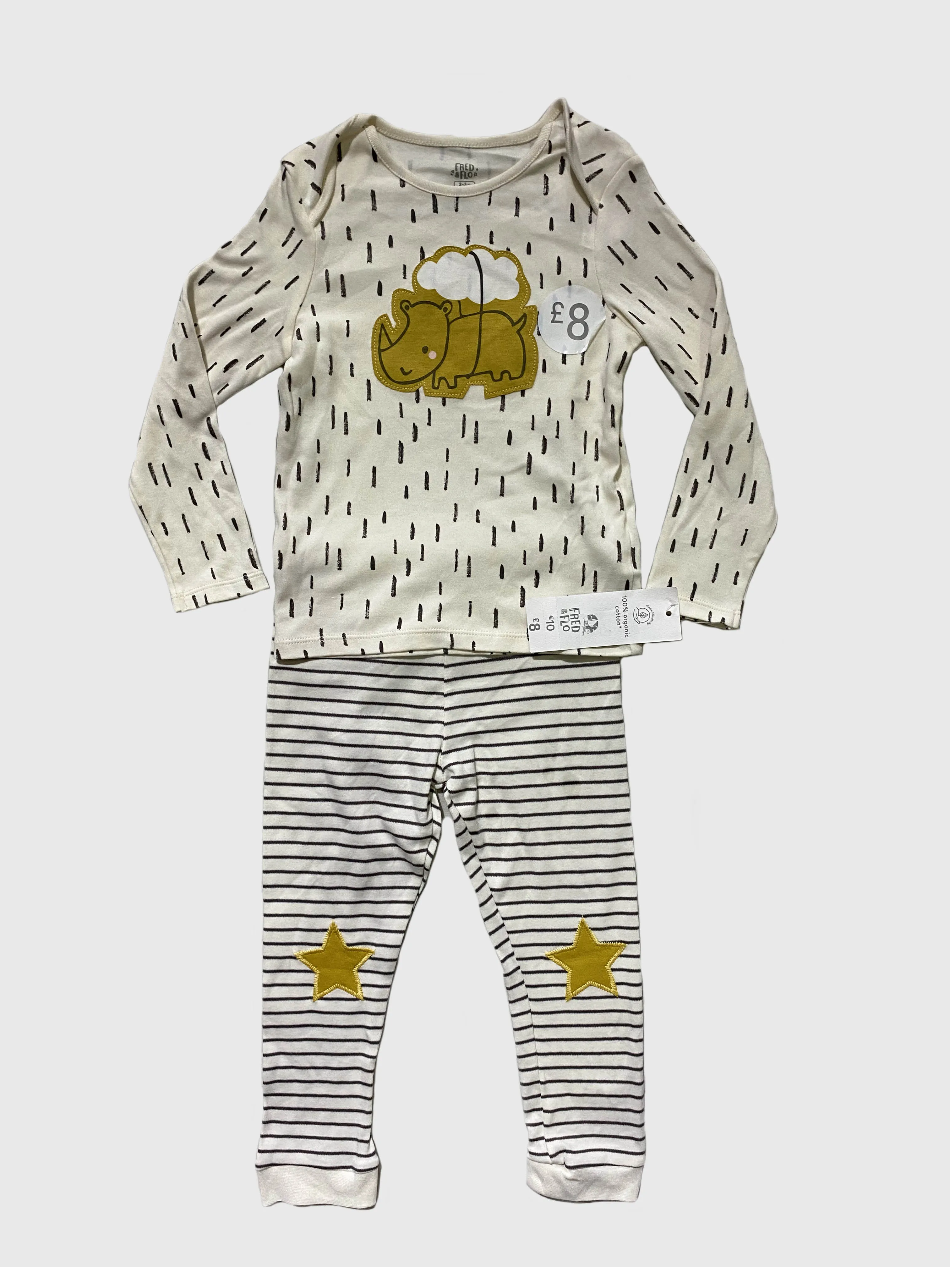 F&F Kids Boys Suit Cream 2-3yrs