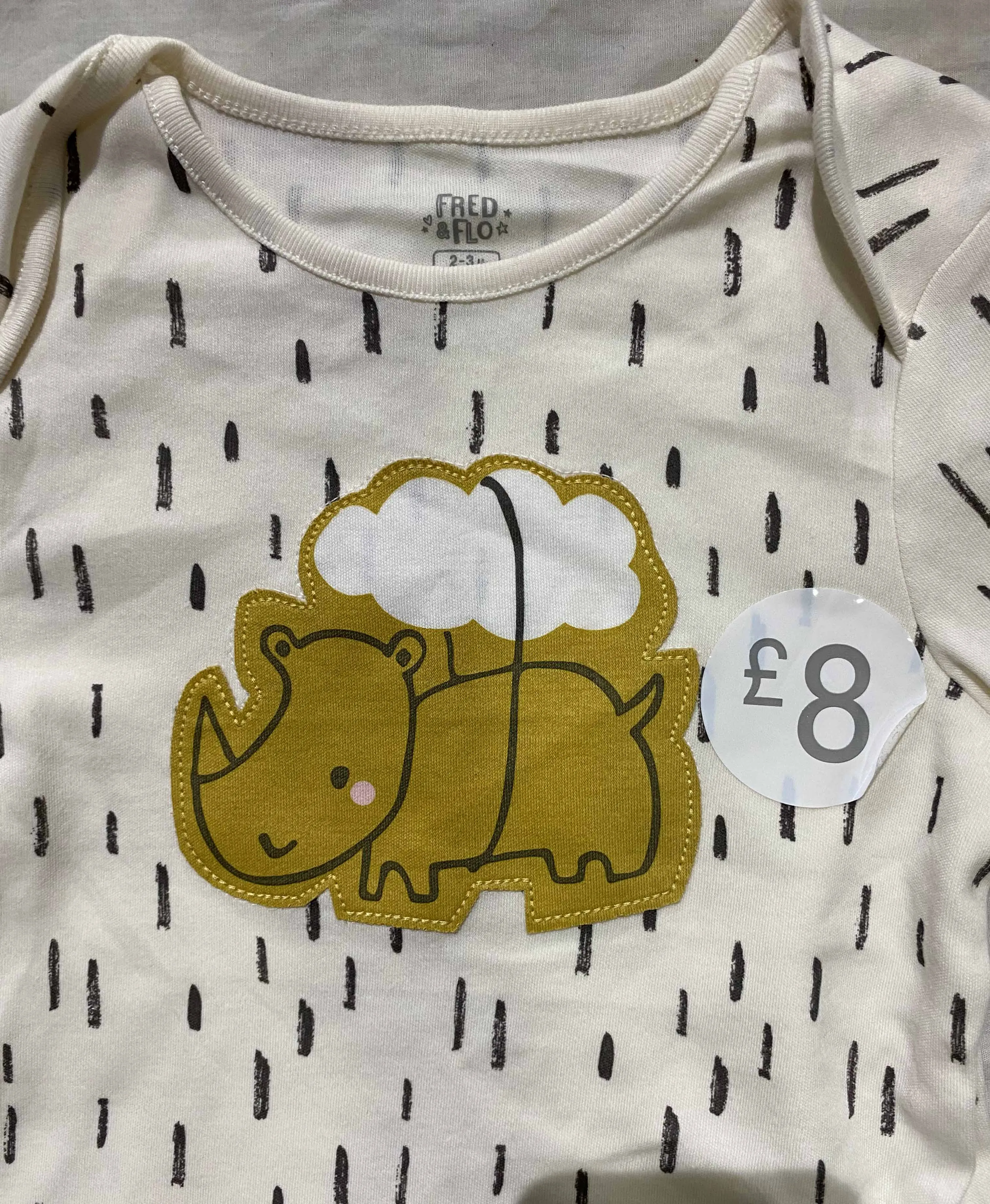 F&F Kids Boys Suit Cream 2-3yrs - image 2