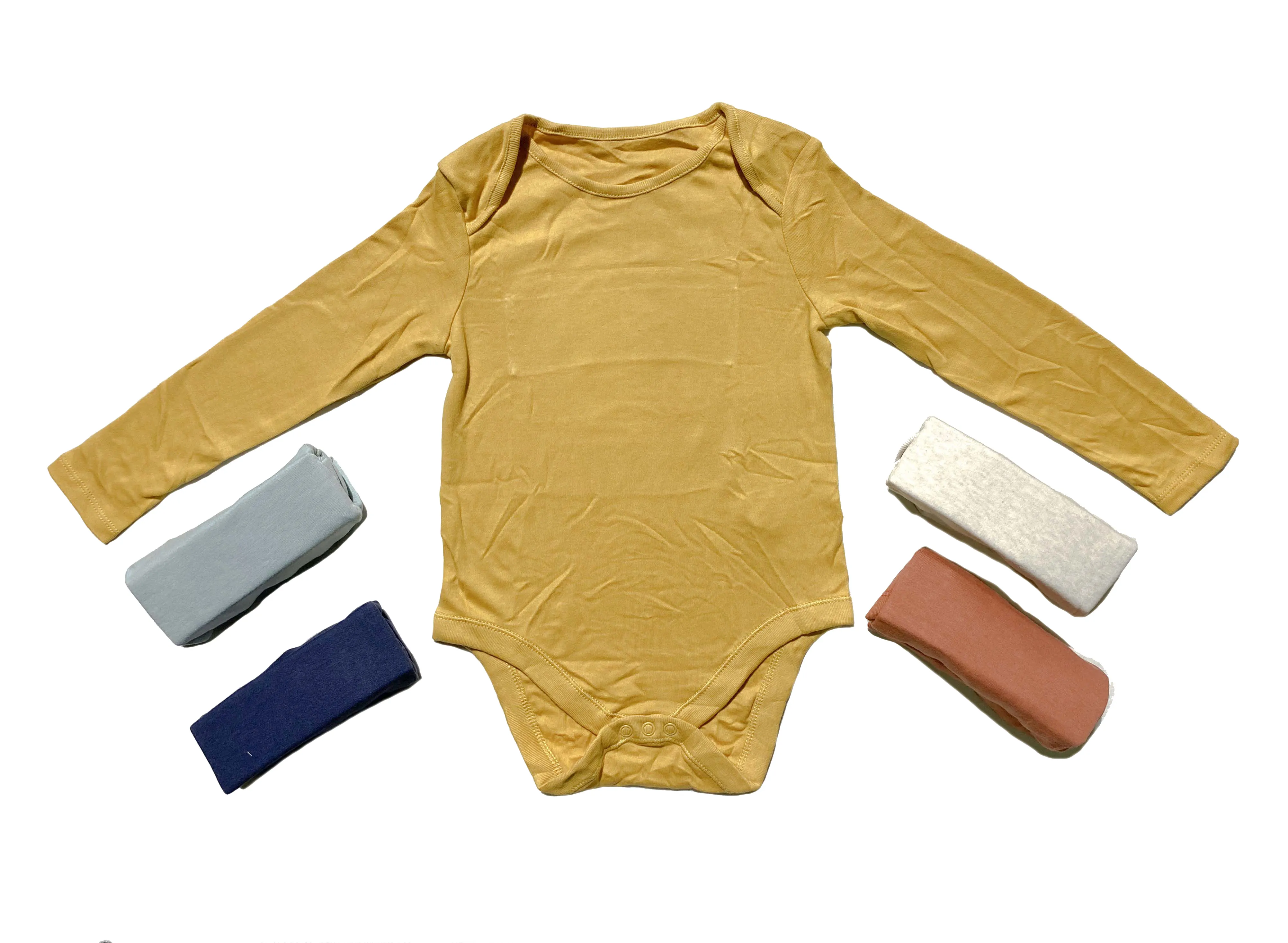 Generic Bodysuit Multicolor 5-Pack New Born