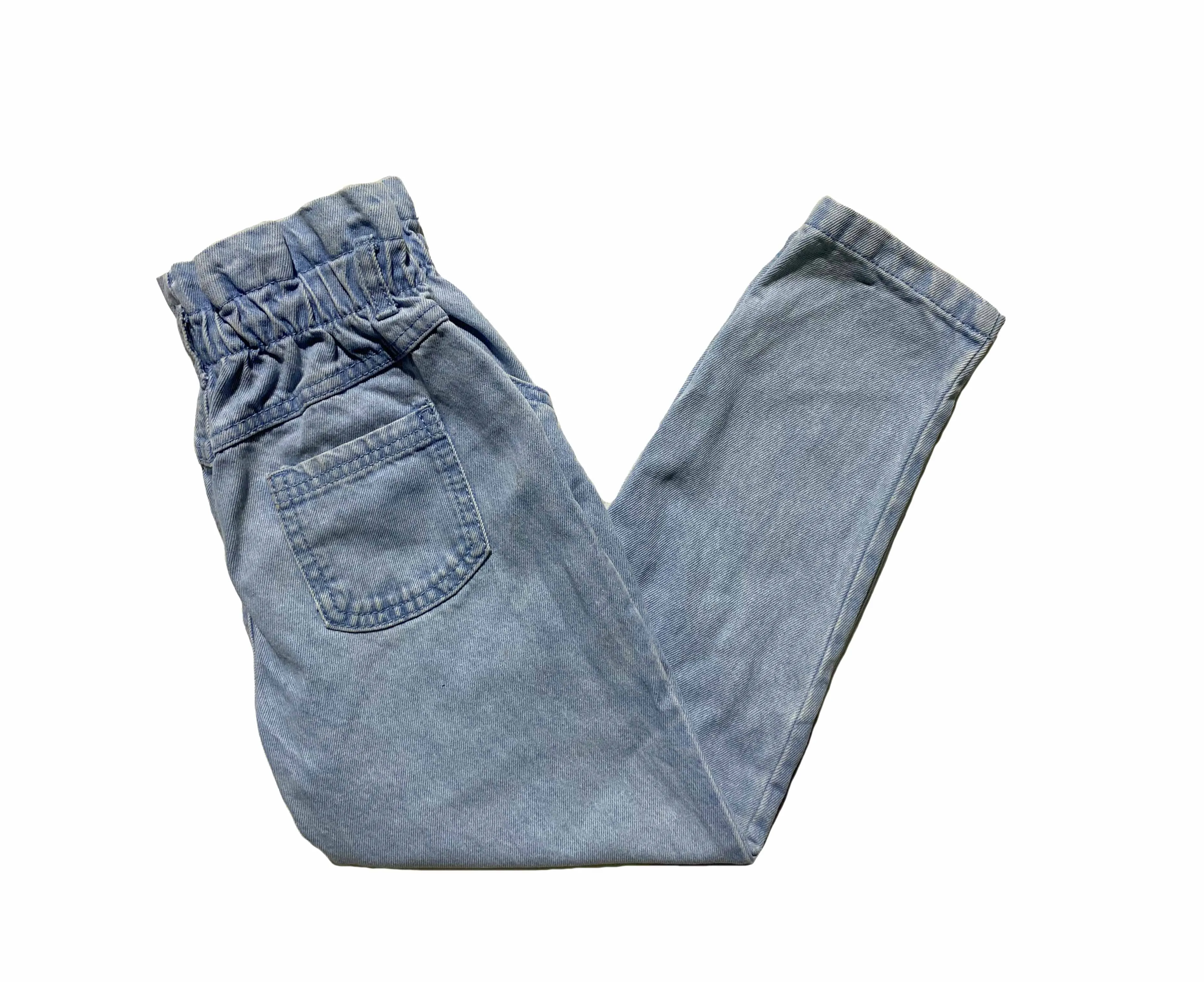 Generic Kids Denim Joggers Rainbow Waist - image 2
