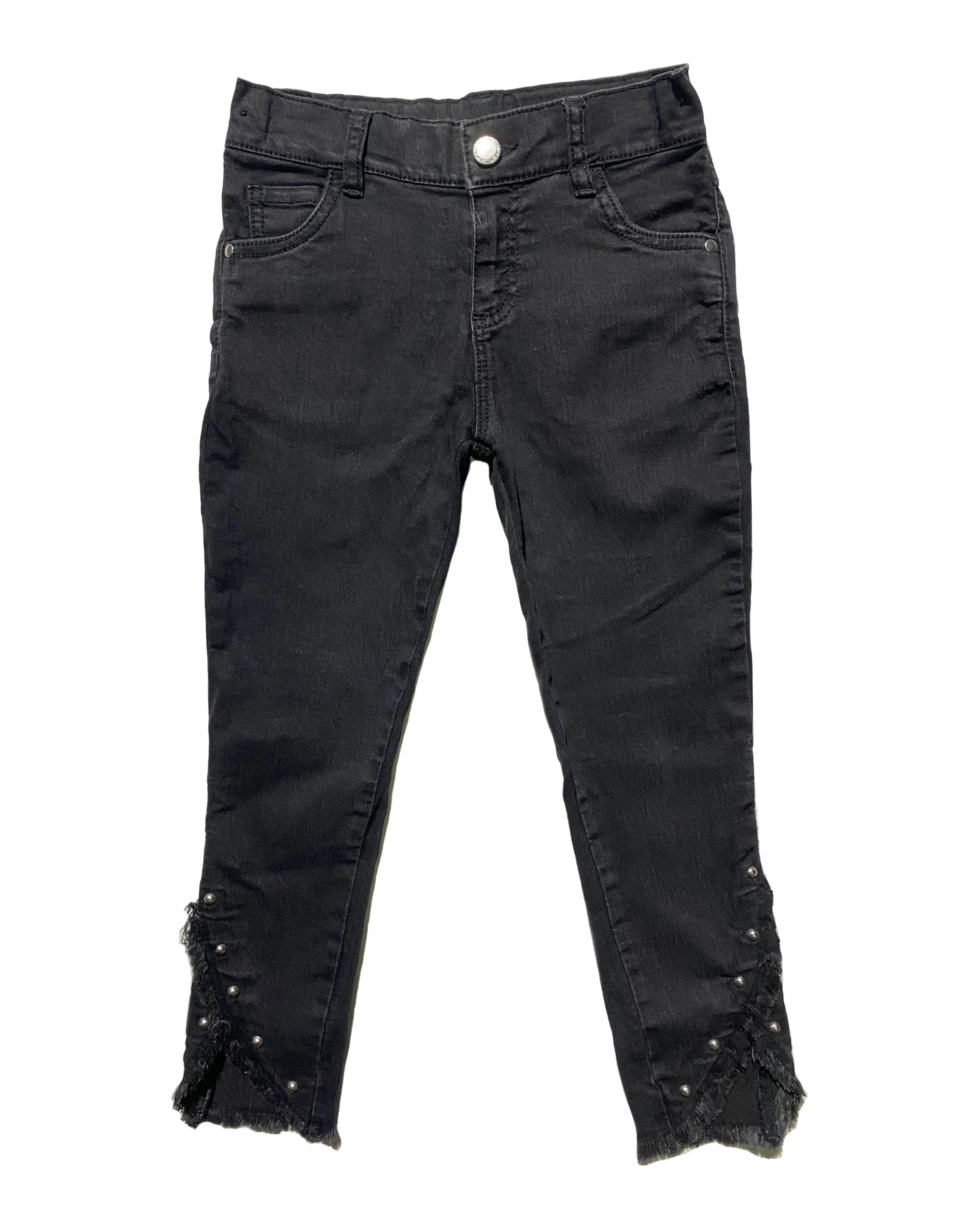 Generic Kids Jegging Girls Black Denim Jeans