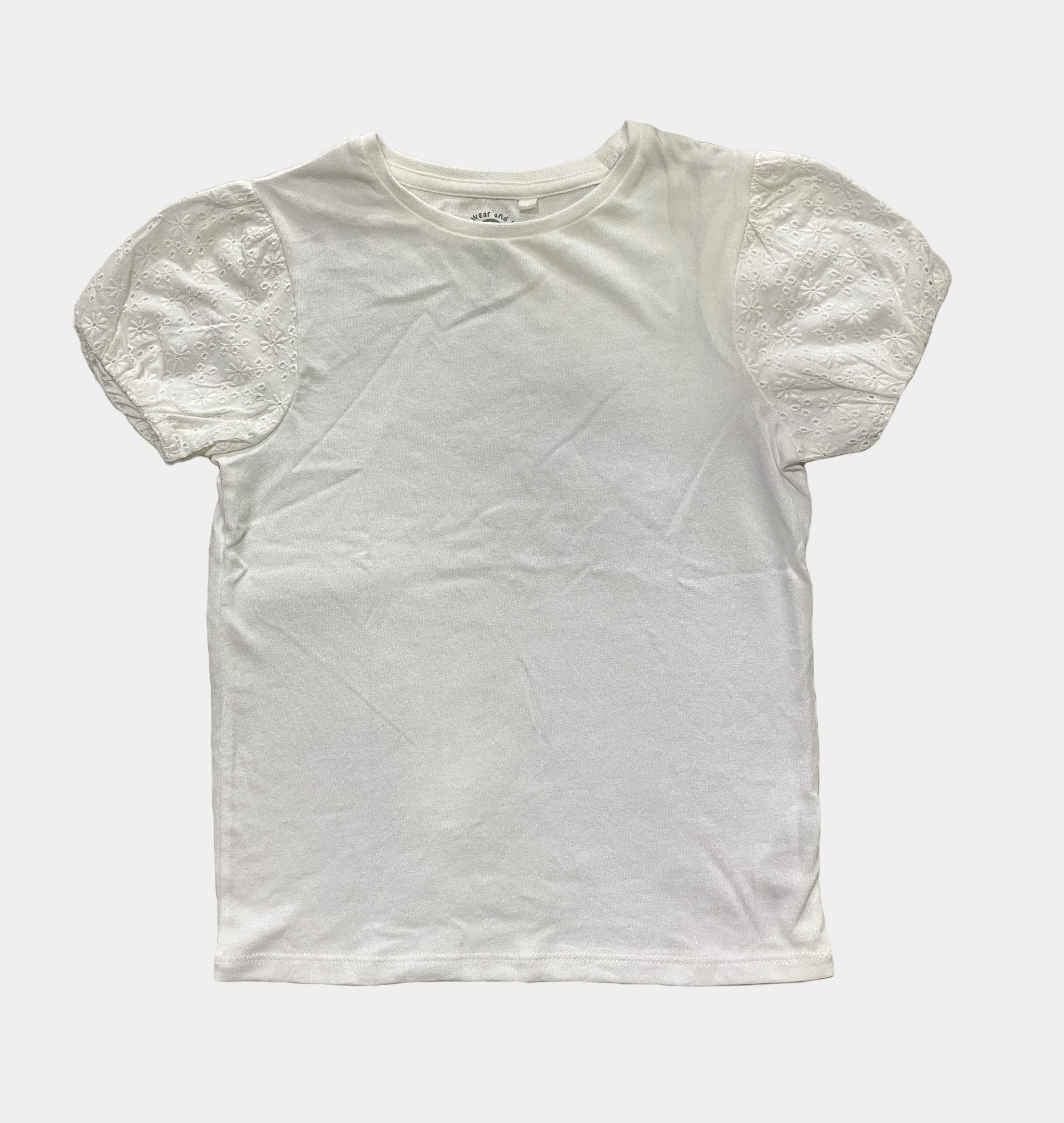 F&F Girls Top White