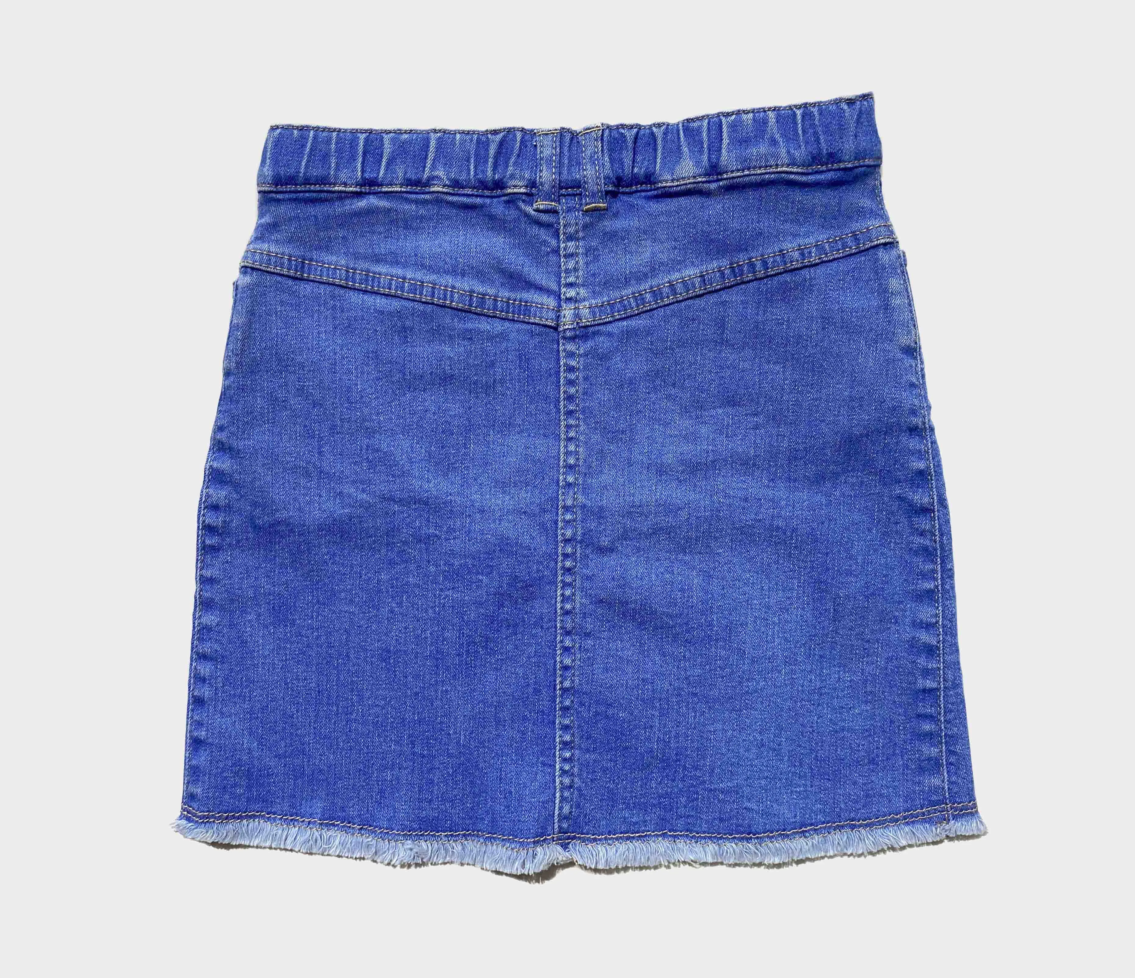 F&F Girls Denim Skirt 7-8 yrs - image 2