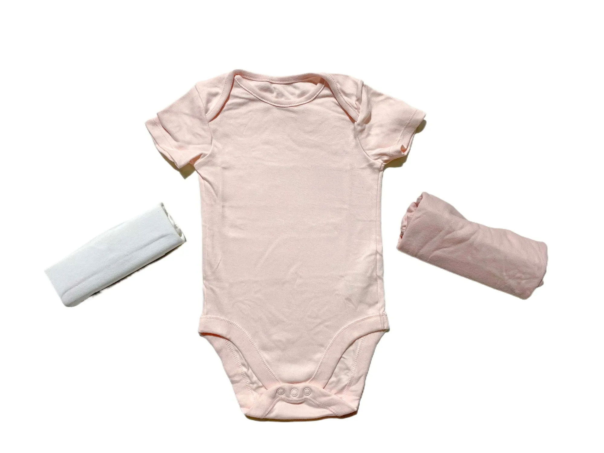 Generic Baby Bodysuit Multicolor 5-Pack 9-12M