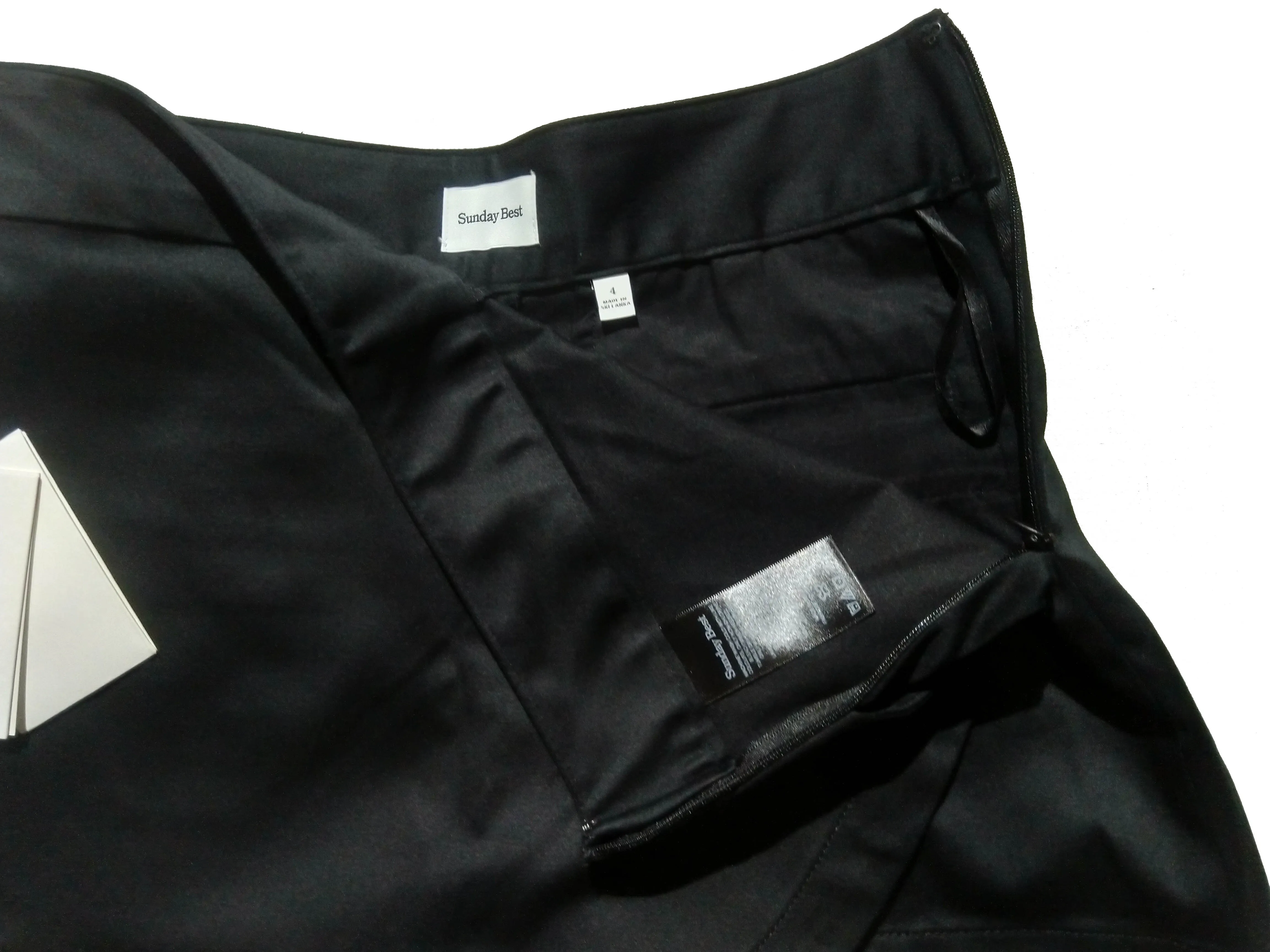 Generic Womens Tennis Skirt Ribbed Split Athletic - image 3