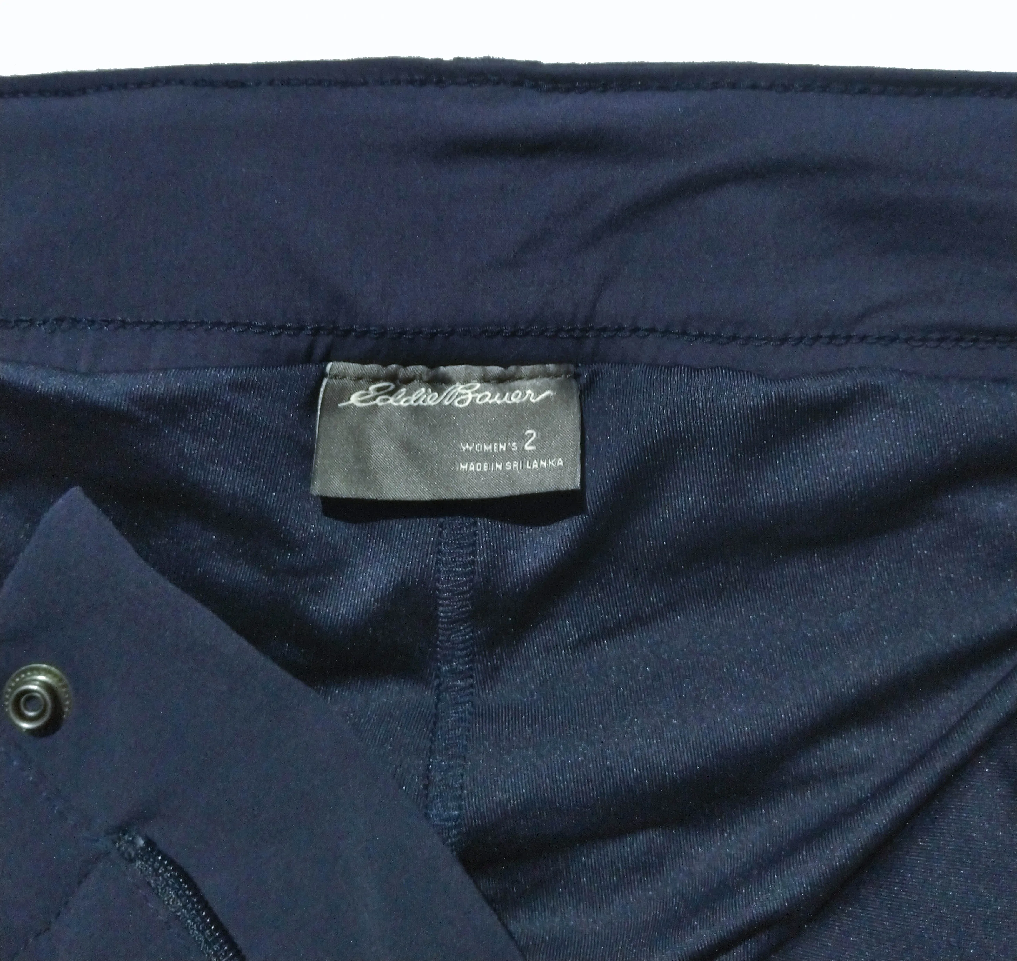 Eddie Bauer Womens Skirt Blue Waist:29 with Under Short - image 2