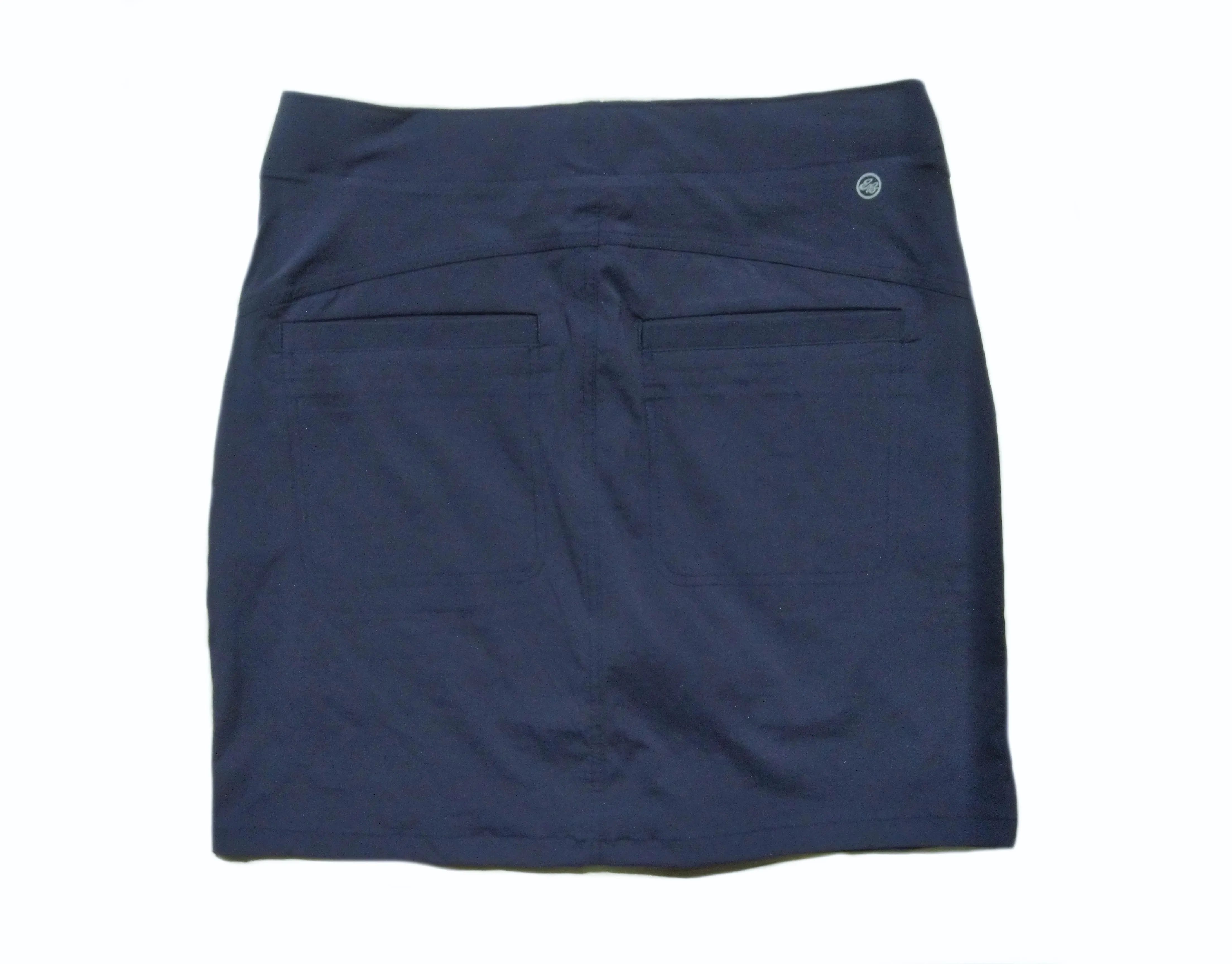 Eddie Bauer Womens Skirt Blue Waist:29 with Under Short - image 3