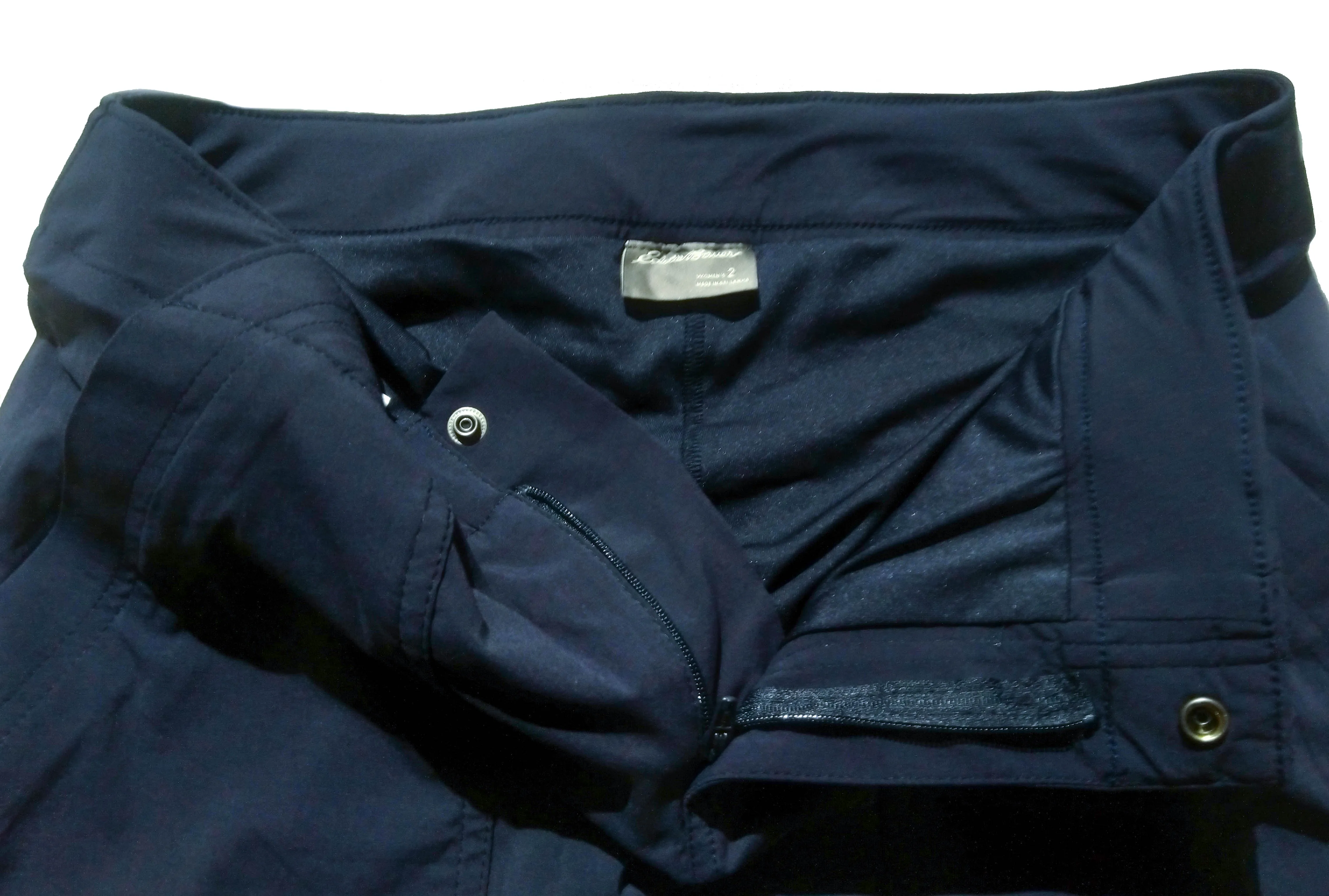 Eddie Bauer Womens Skirt Blue Waist:29 with Under Short - image 5