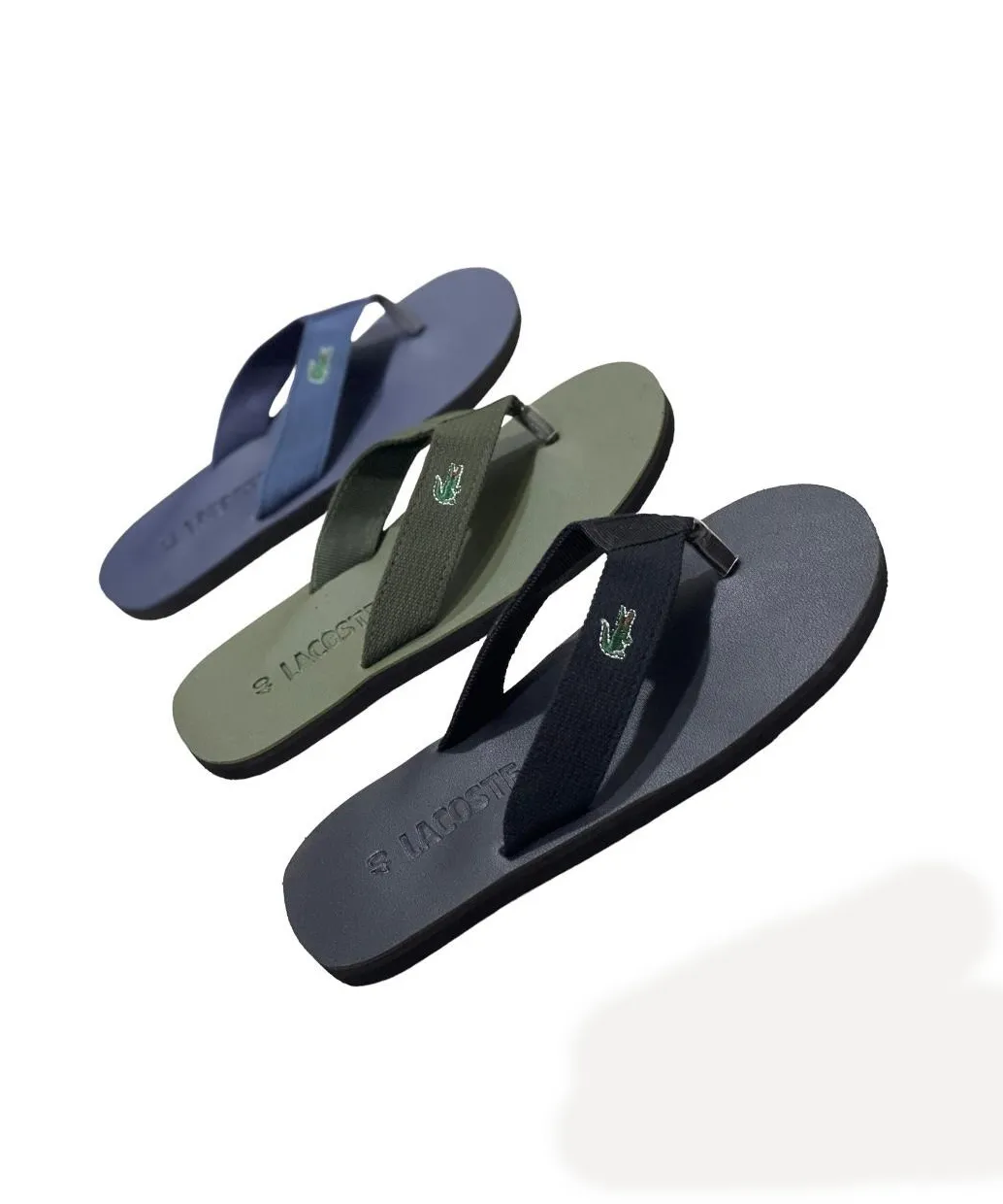 LACOSTE Black Mens Slippers EU:43 - image 1