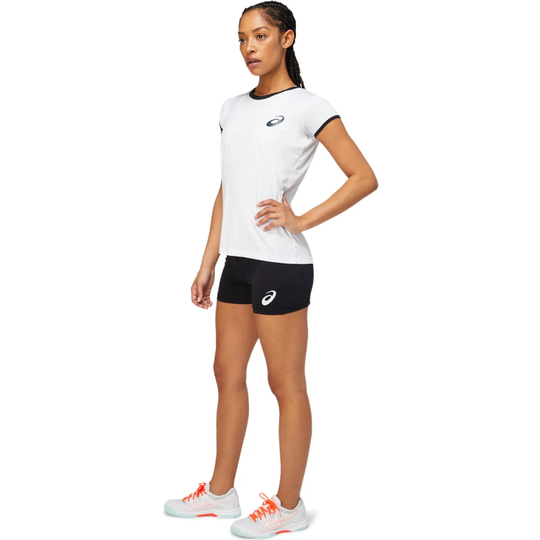 Asics Womens Sports Short Black - image 2