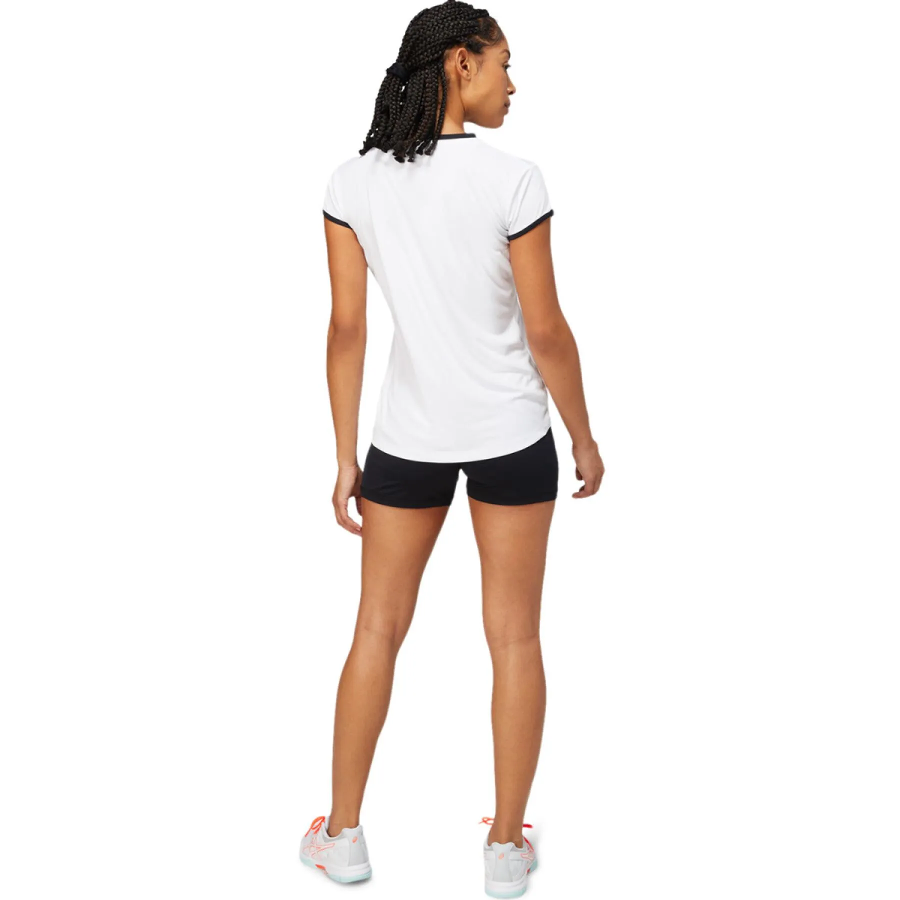 Asics Womens Sports Short Black - image 3