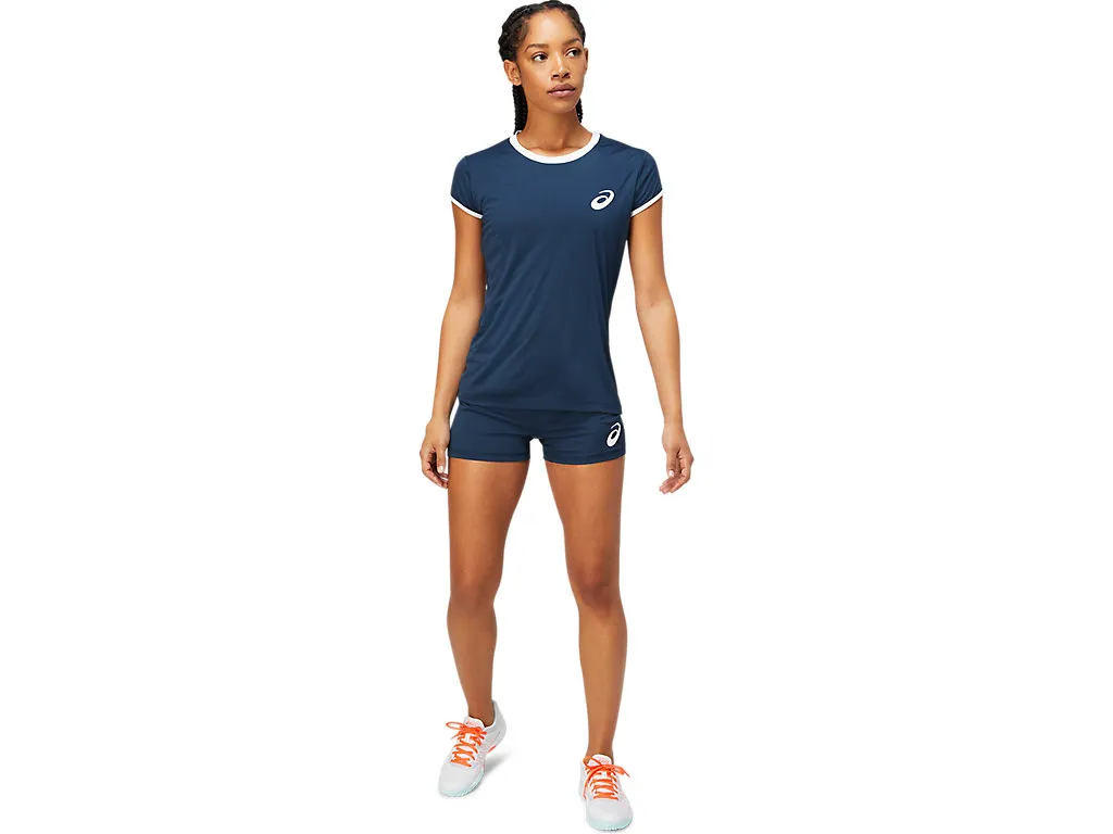 Asics Blue Womens Sports Short