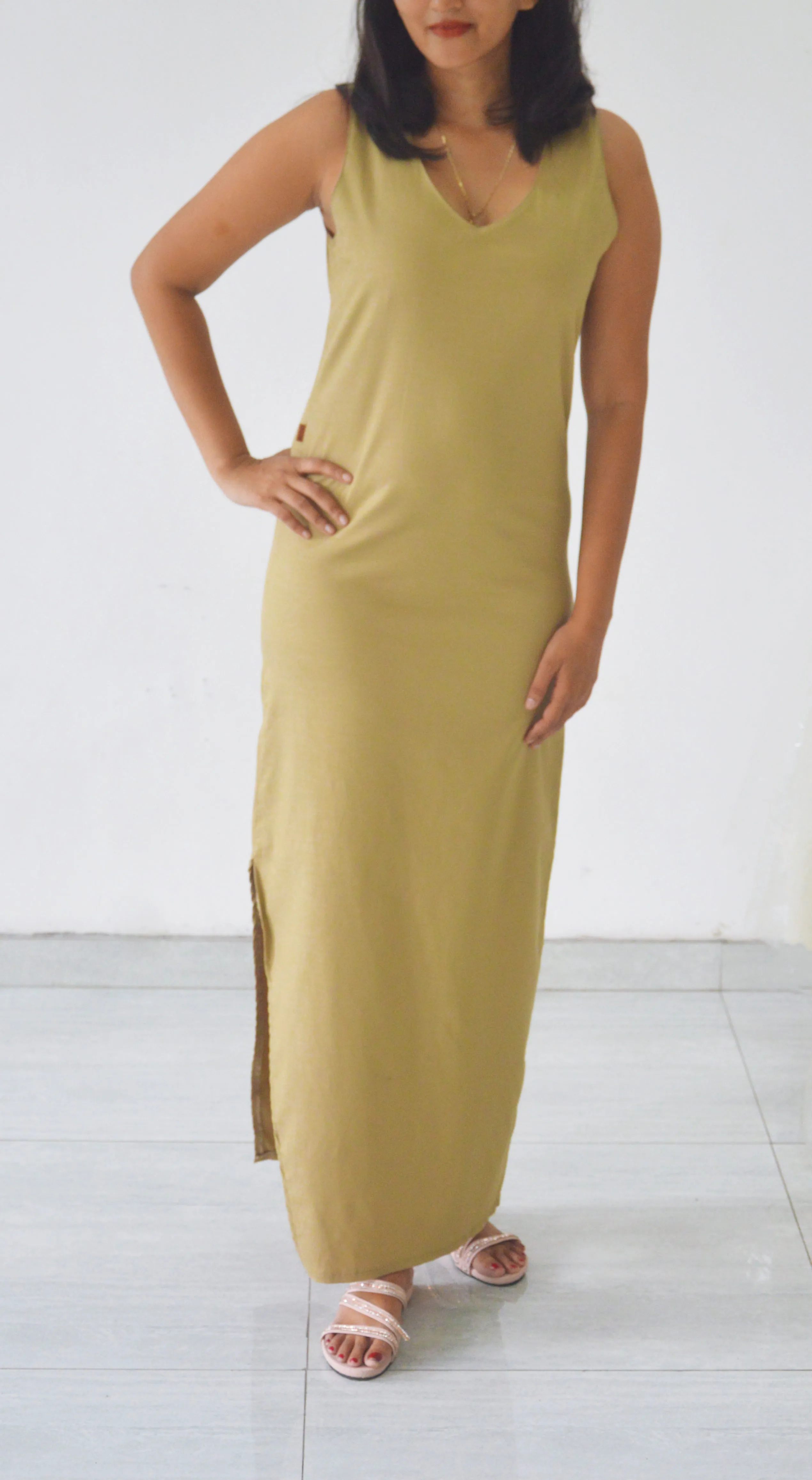 Generic Brown Womens Party Frock
