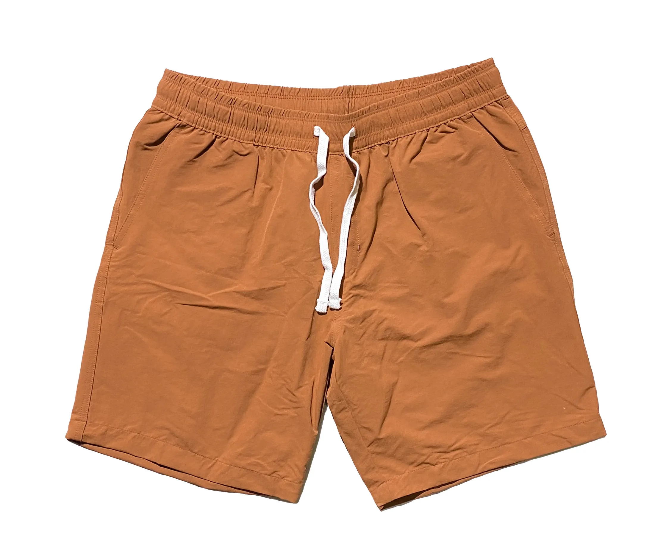 L Orange Mens Cam Short