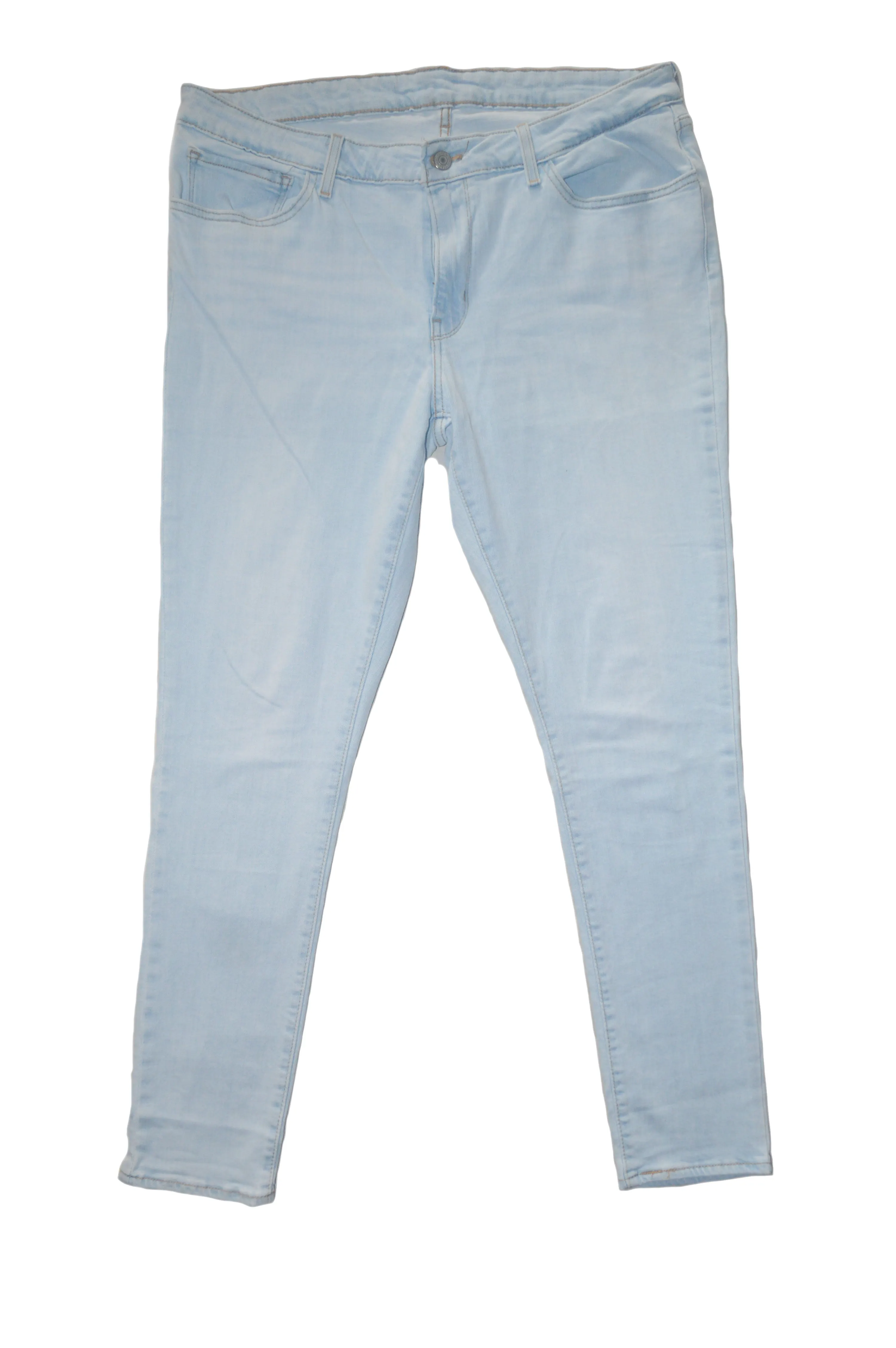 Generic Womens Skinny Denim Light blue Comfortable