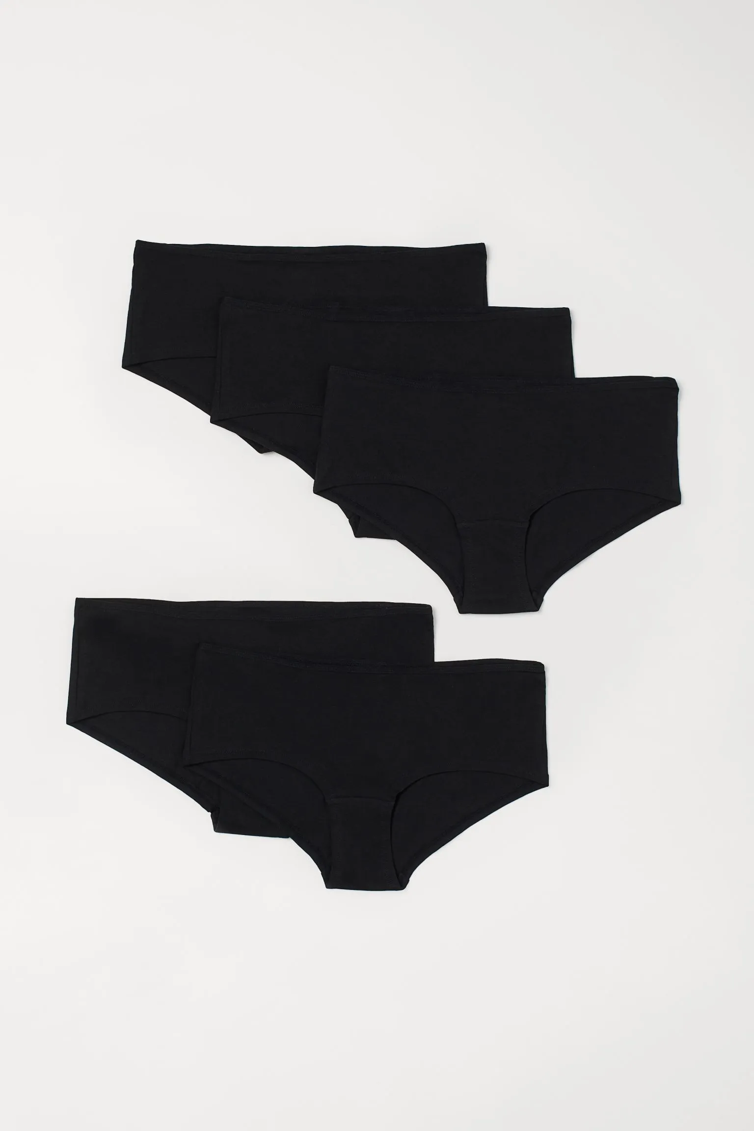 H&M Black Shortie Briefs Panties