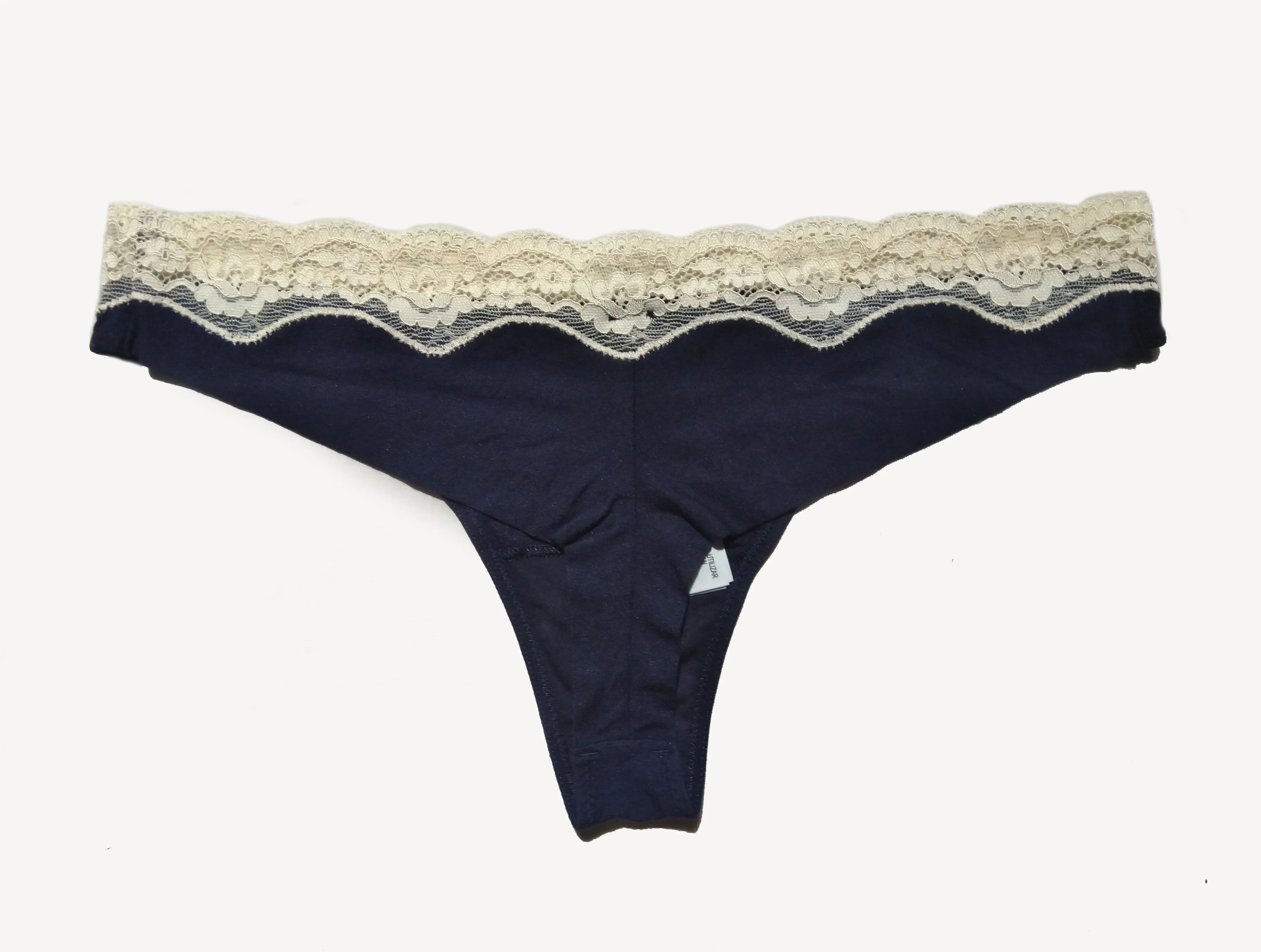 Oysho Blue Thongs Sexy Lace Panties - image 2