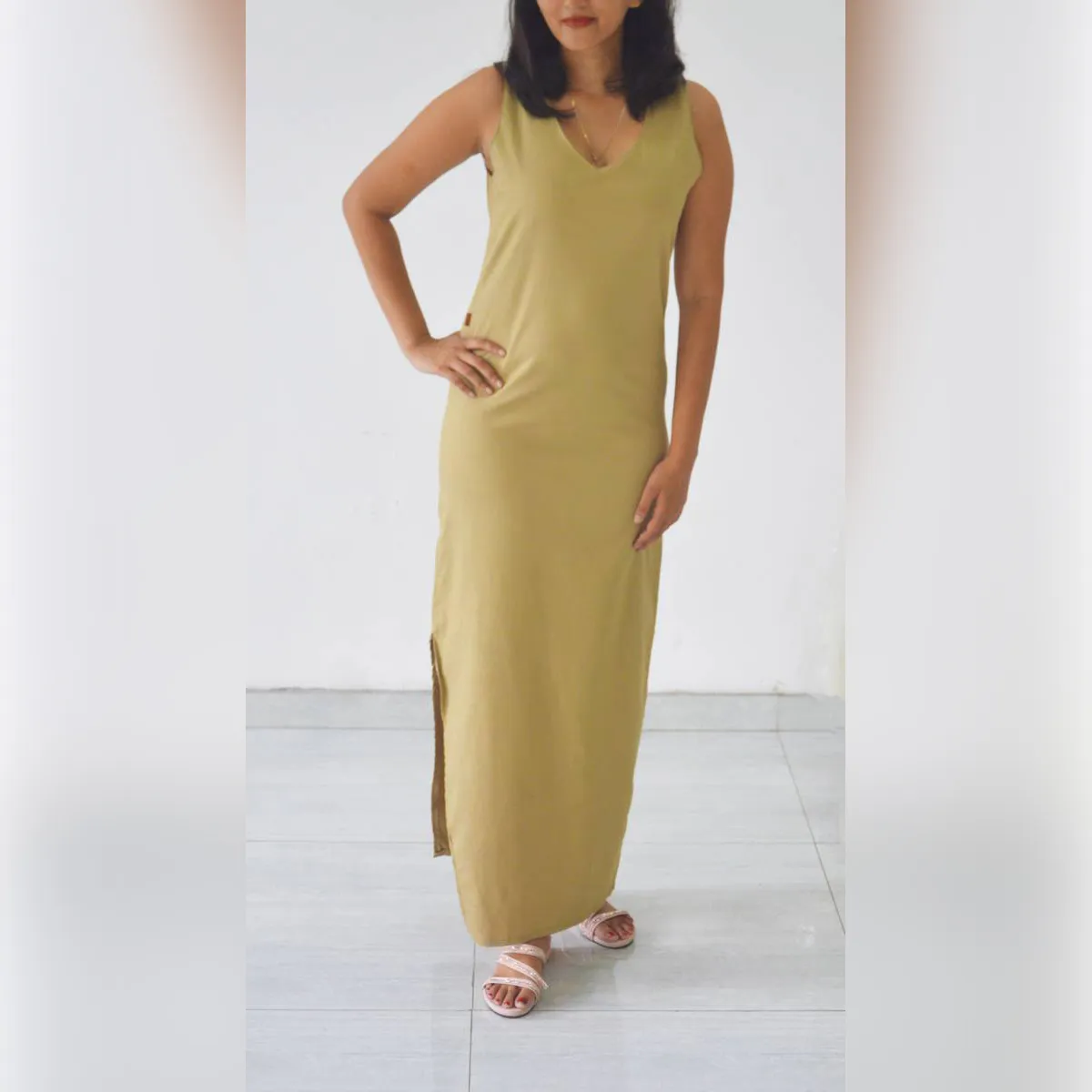 Generic Brown Womens Party Frock - image 1
