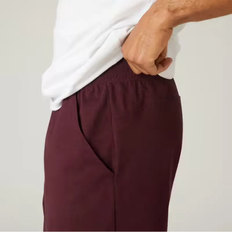 Generic Burgundy Red Athletic Shorts for Workouts - image 1